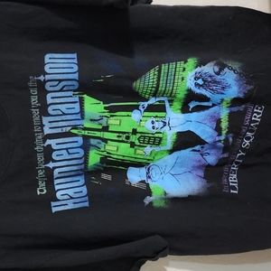 DISNEY Black Haunted Mansion t-shirt Size large
